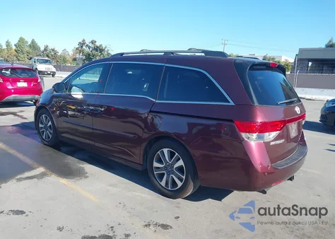 2014 Honda Odyssey Touring/Touring Elite из США, поврежденный, VIN 5FNRL5H91EB021950